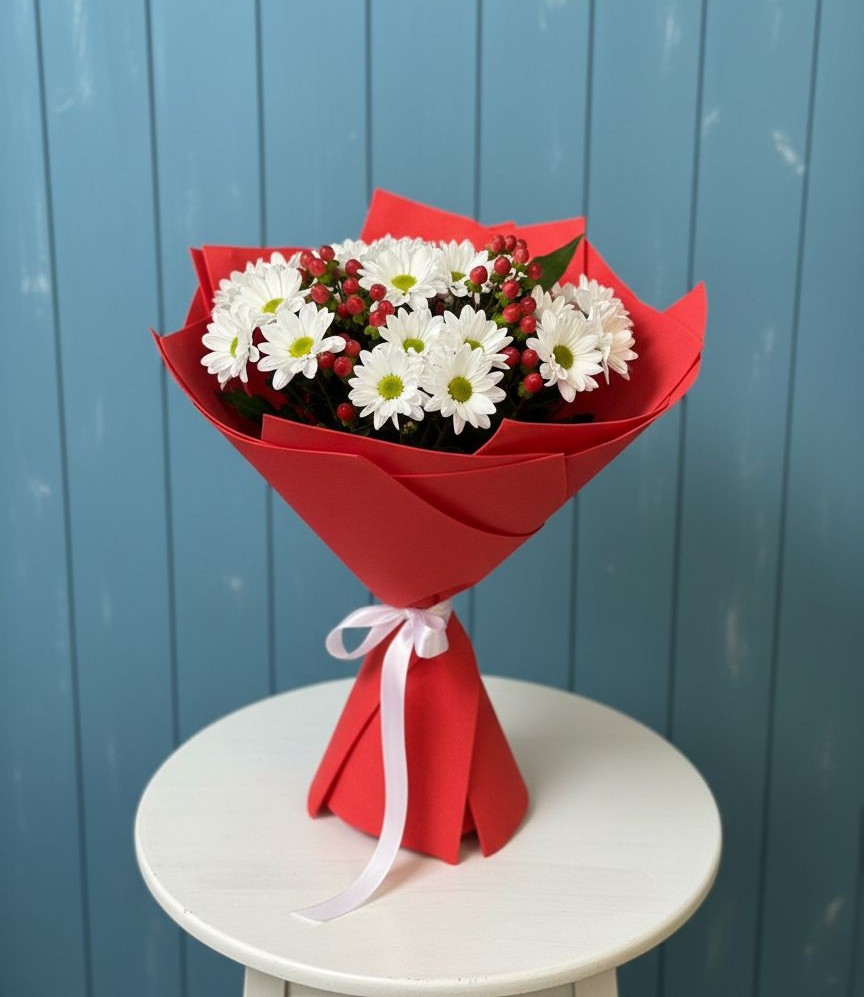 Букет цветов из: Хризантемы в Советский Ленинградской области