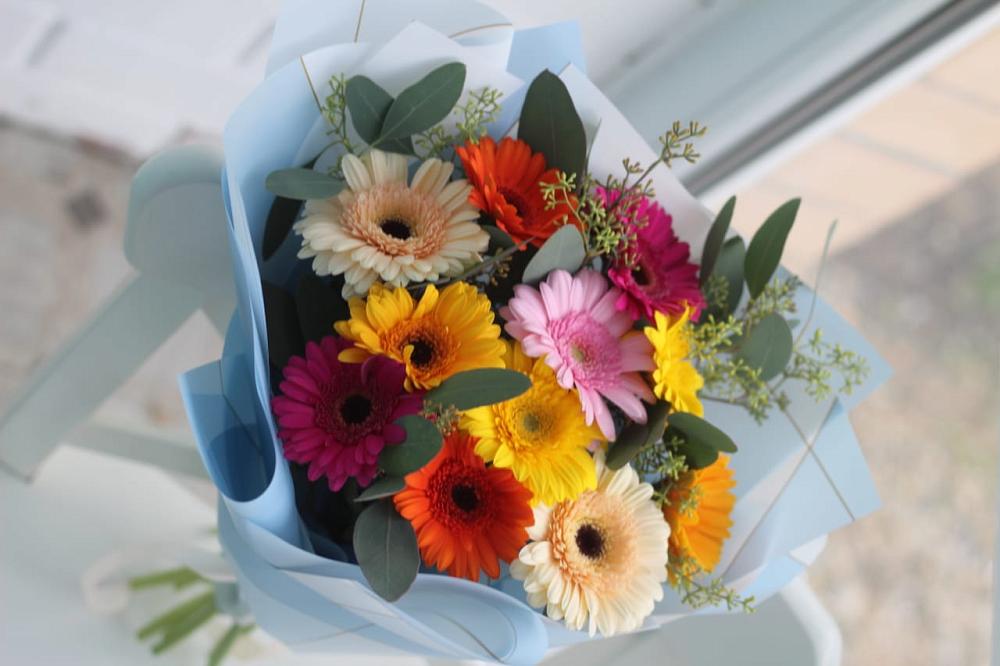 Букет цветов из: Герберы в Советский Ленинградской области