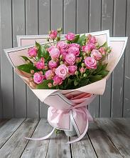 Букет Розовый кустик в Советский Ленинградской области