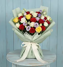 Букет цветов из:  Розы в Советский Ленинградской области