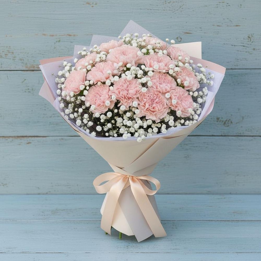 Букет цветов из: Гвоздики в Советский Ленинградской области