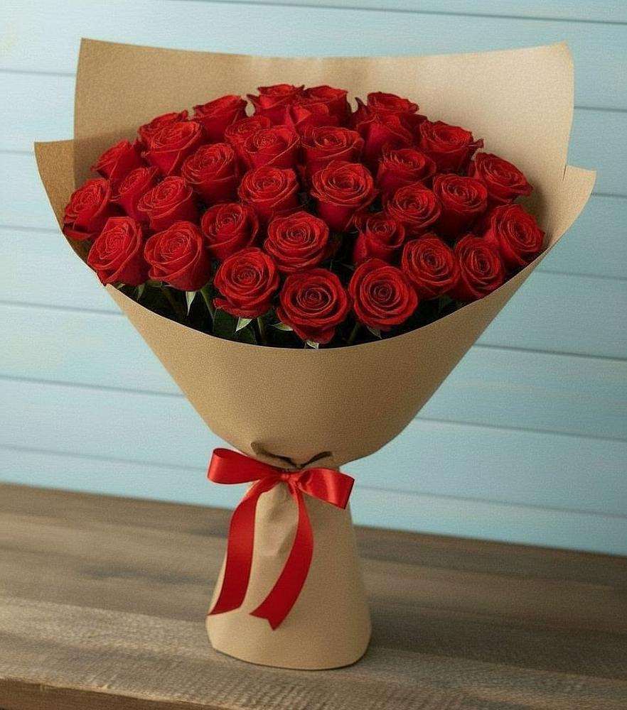 Букет Красные розы Милано в Советский Ленинградской области