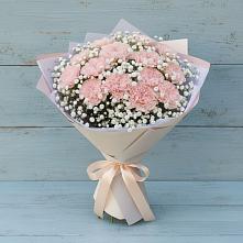 Букет цветов из:  Гвоздики #REPLACE_PRED# Советский Ленинградской области