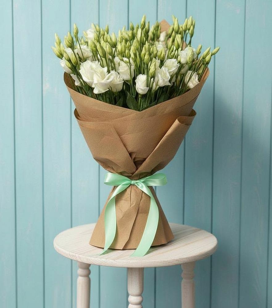 Букет цветов из: Лизиантусы в Советский Ленинградской области