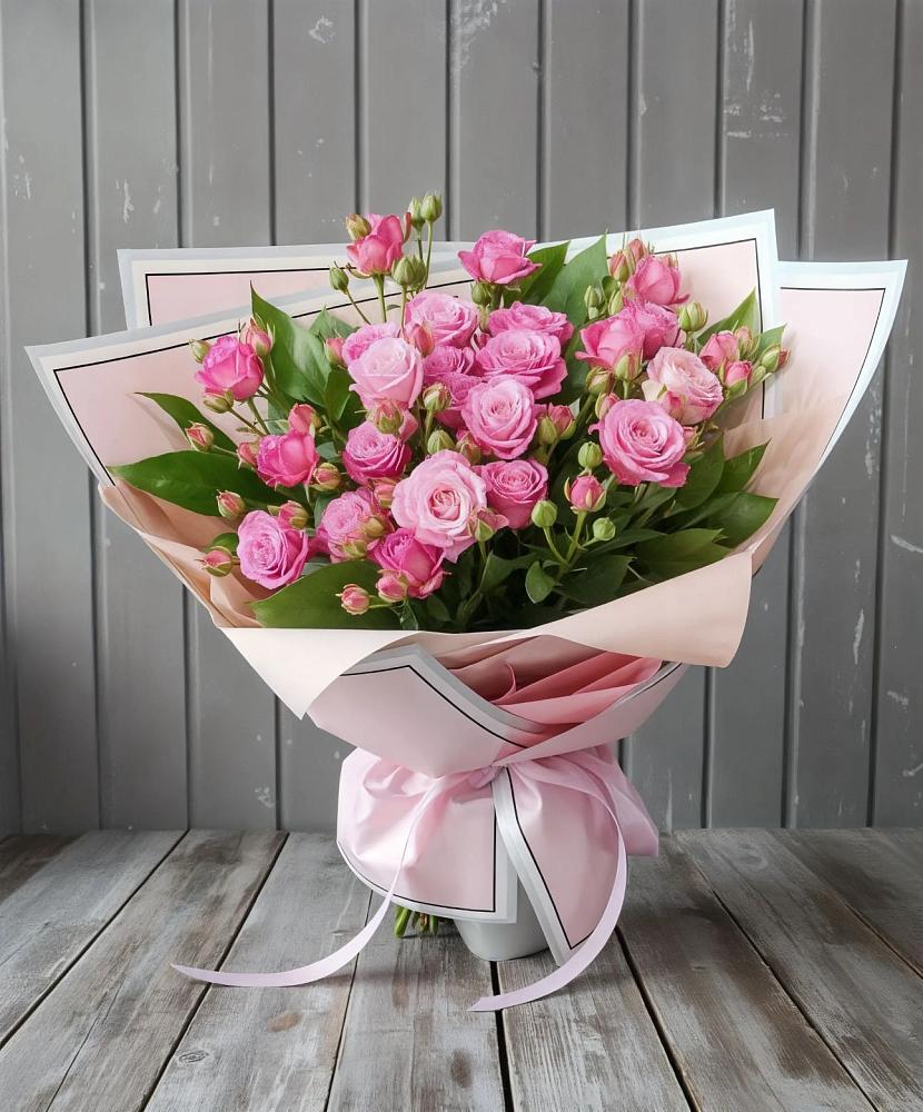 Букет Розовый кустик в Советский Ленинградской области