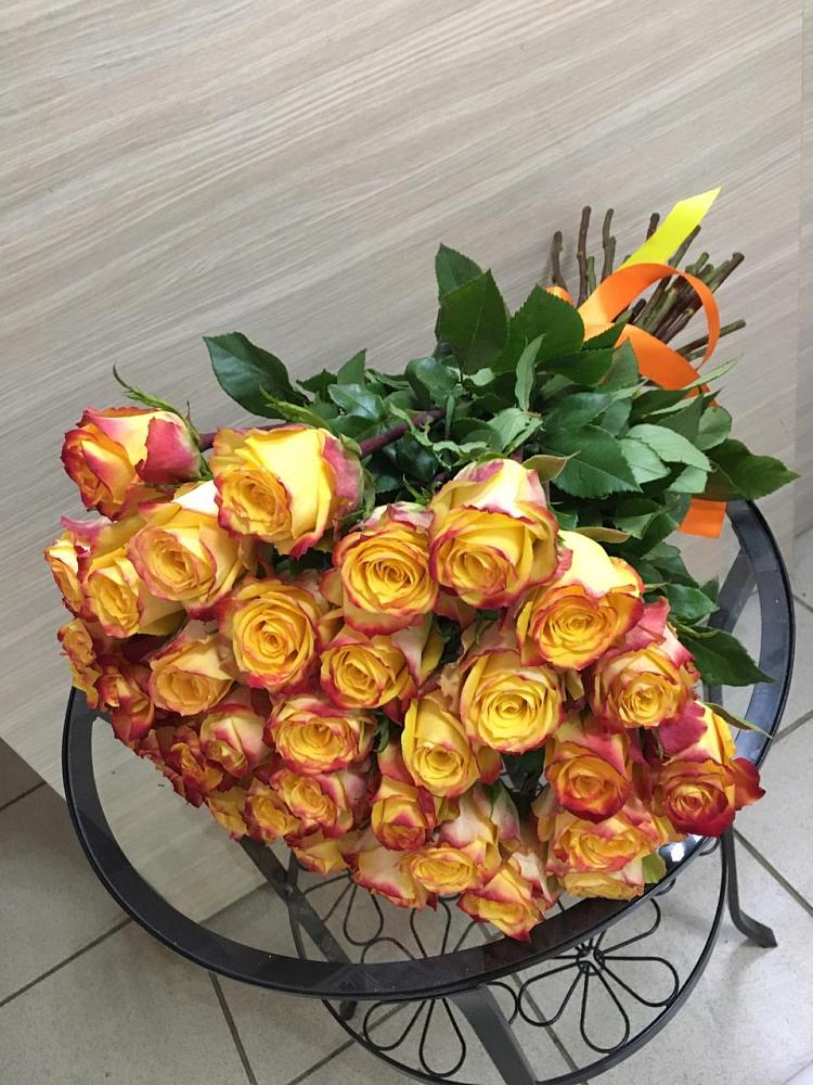 Букет Желтые розы в Советский Ленинградской области