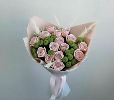 Букет цветов из:  Розы и Хризантемы в Советский Ленинградской области