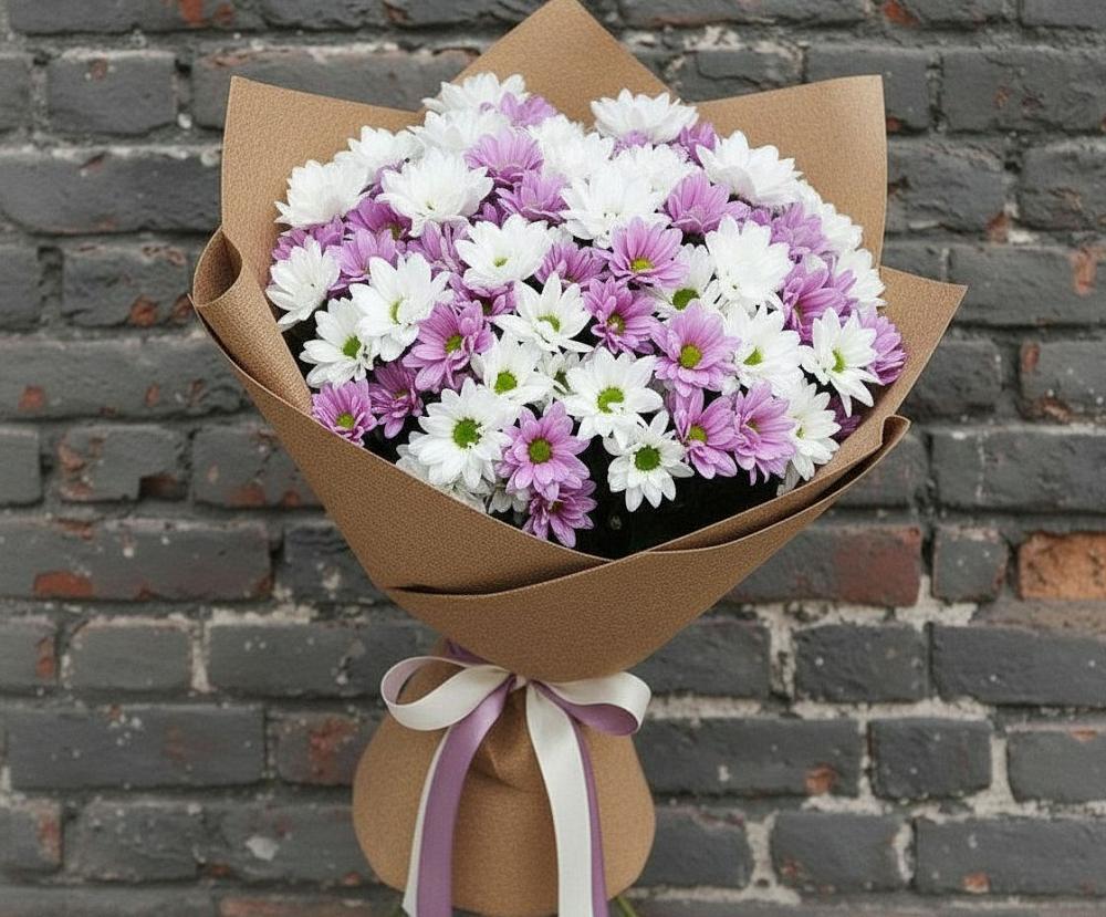 Букет цветов из: Хризантемы в Советский Ленинградской области